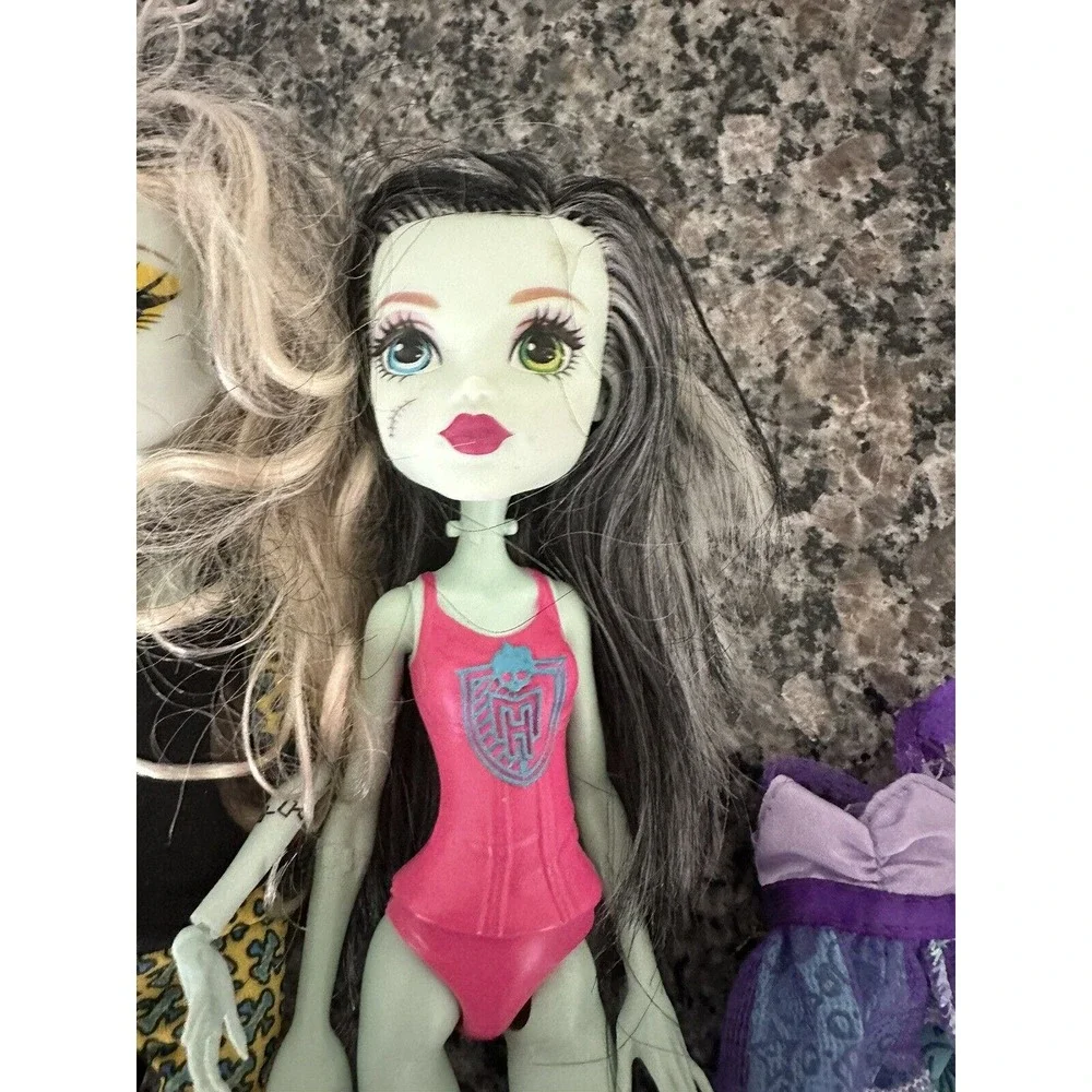 Monster High Doll Pair Bundle‎ Lot x 2 Frankie Stein